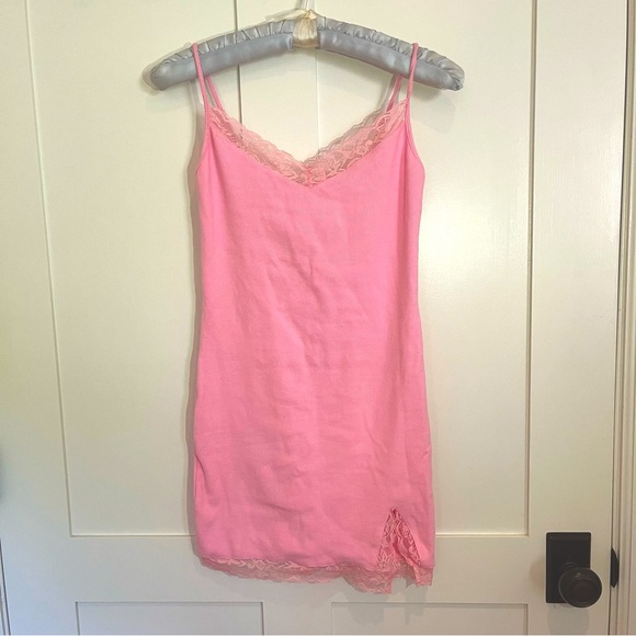 Princess Polly Dresses Princess Polly Large Pink Lace Lacey Slip